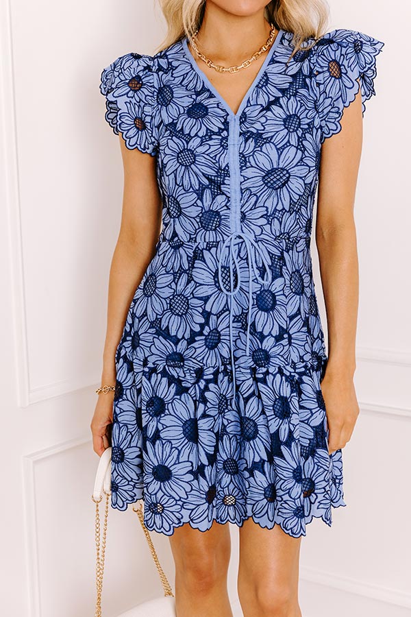 Botanical Garden Brunch Embroidered Mini Dress – Impressions Online Boutique