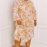 Sunny Views Floral Midi Dress Curves Image 1