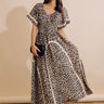 Sassy Statement Leopard Maxi Dress Image - 1