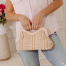 Coastal Views Woven Purse in Oatmeal Image - 1