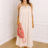 Villa Views Midi Dress in Champagne Image 1