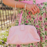 Skyline Views Patent Purse in Pink Image - 1