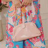 Skyline Views Patent Purse in Pink Image - 1
