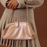 Skyline Views Patent Purse in Iced Latte Image - 1