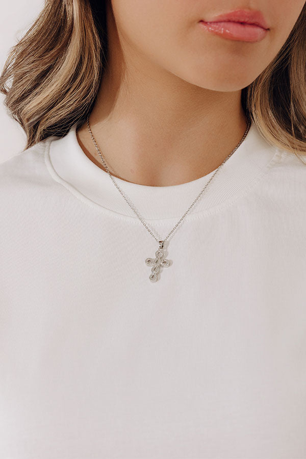 Loving Gaze Cubic Zirconia Necklace
