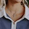 Loving Gaze Cubic Zirconia Necklace Image - 1