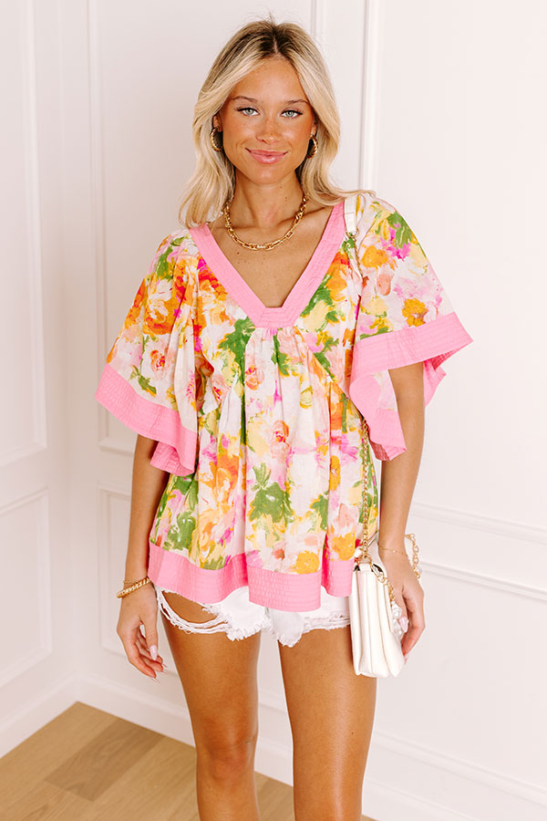Sweet Energy Floral Top Image 2