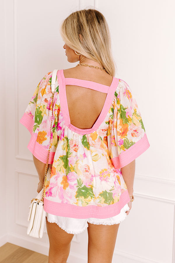 Sweet Energy Floral Top Image 5