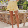 The Aurora High Waist Eyelet Mini Skirt Image - 1