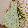 Tropical Tango Down Midi Dress Image 1