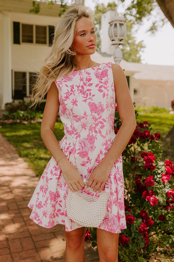Primrose Hour Floral Mini Dress M / pink Primrose Hour Floral Mini Dress M / pink