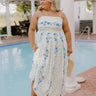 Villa Charm Floral Maxi Dress Curves Image 1