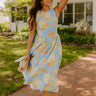Rose Parade Floral Midi Dress Image 1