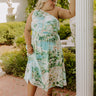 Strolling Through Capri Linen-Blend Midi Dress Curves Image 1
