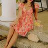Pink Lemonade Babydoll Mini Dress Image 1