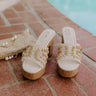 The Ariella Crochet Platform Heel Image 1