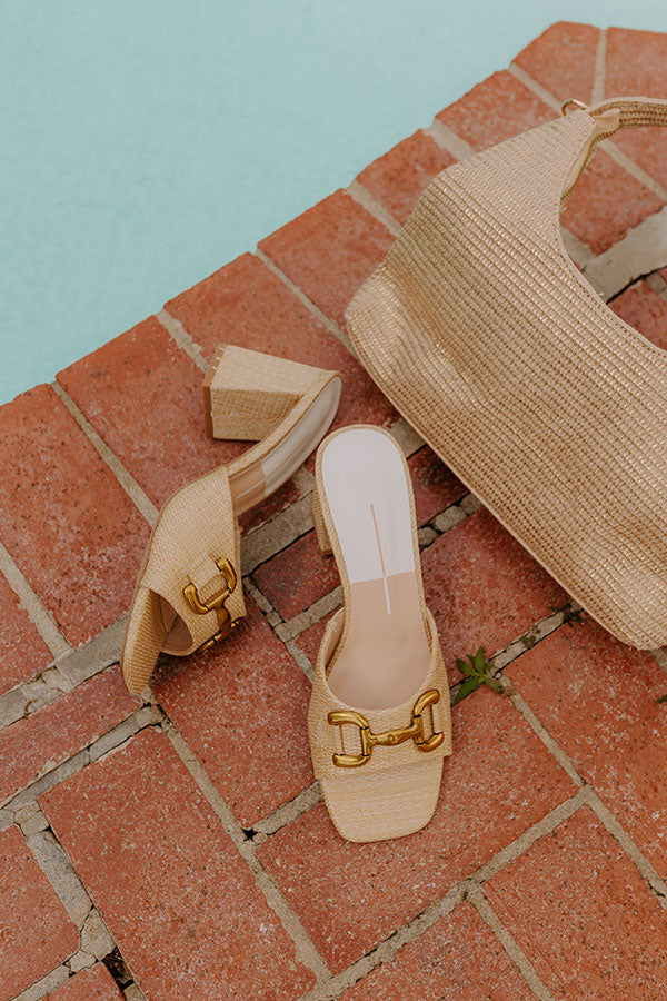 The Margot Raffia Woven Heel Image - 4