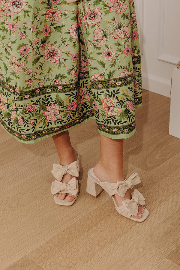 The Kehlani Woven Heel Image - 2