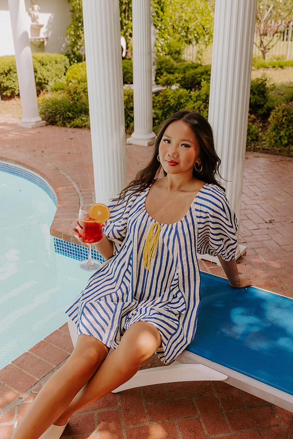 Seaside Market Stripe Romper Image 1