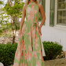 Coastal Blossom Floral Maxi Dress Image 1