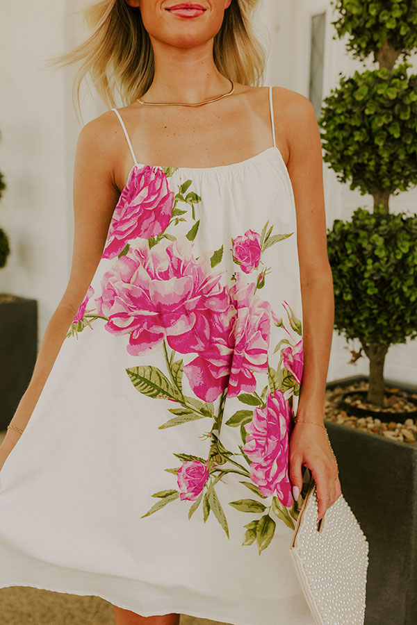 Romance In Bloom Floral Mini Dress Image 2