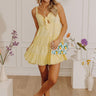 Joyful Smile Tiered Mini Dress Image - 1