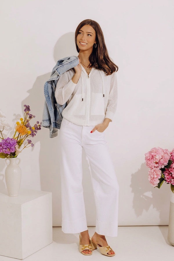 Coastal Charm Knit Sweater Image - 1