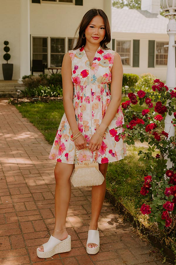 Sunkissed Reverie Floral Mini Dress Image 1