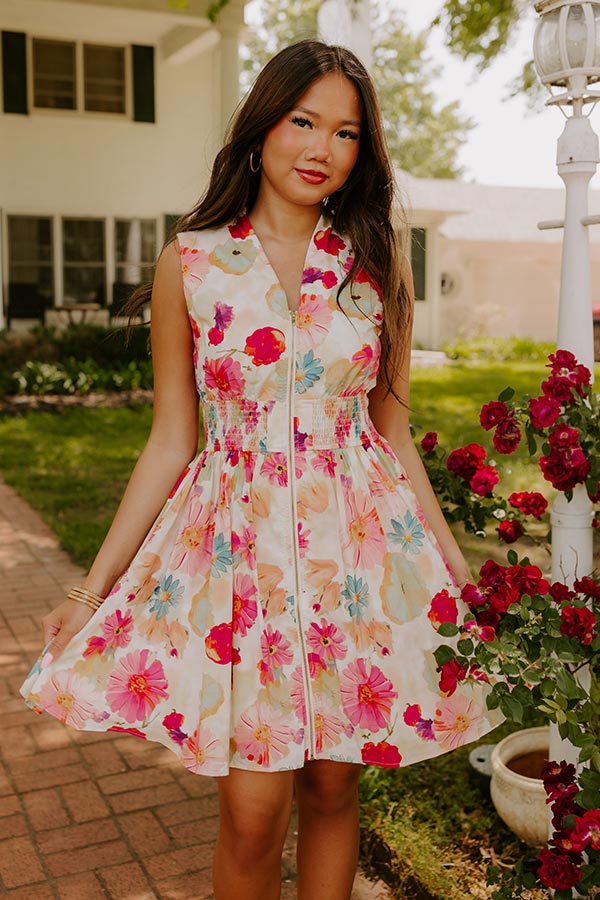 Sunkissed Reverie Floral Mini Dress Image 2