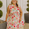 Sunkissed Reverie Floral Mini Dress Curves Image 1
