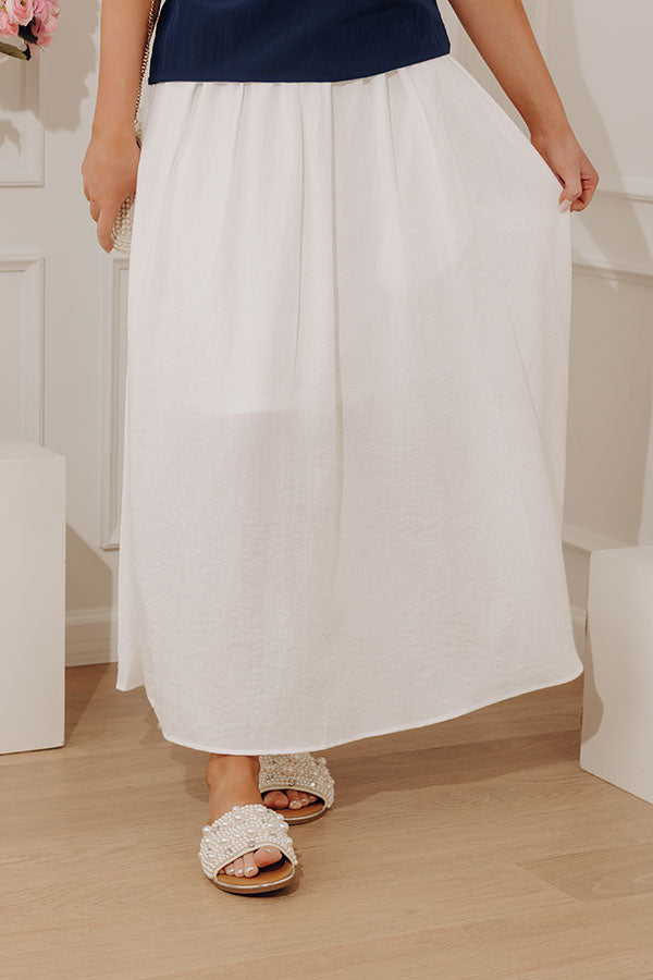 The Eleanor High Waist Midi Skirt Image - 1