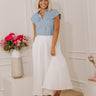 The Eleanor High Waist Midi Skirt Image - 1