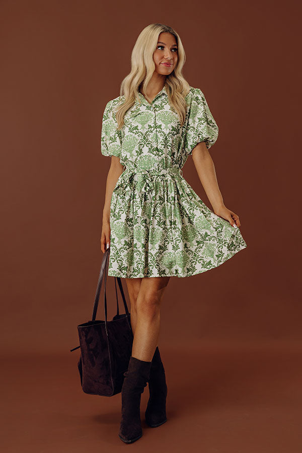 Ivy Lane Floral Mini Dress Image - 1
