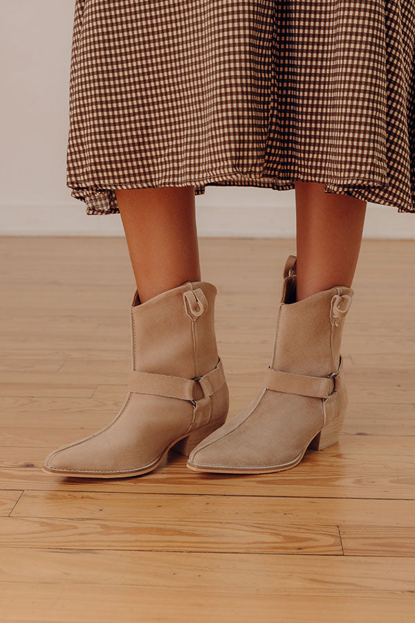 Tombstone Suede Cowboy Boot Image - 1