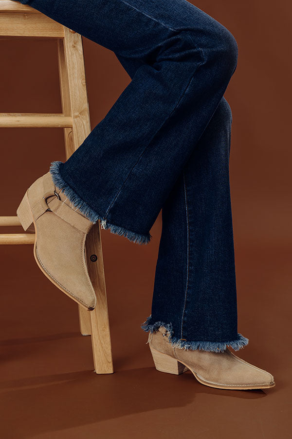 Tombstone Suede Cowboy Boot Image - 1