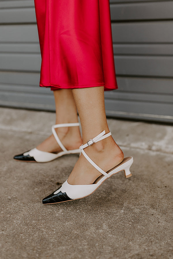 The Florence Faux Leather Heel Image 1