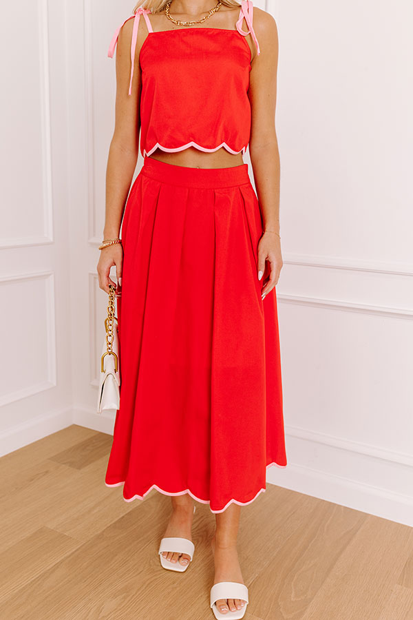 Haute In Here High Waist Midi Skirt Image 1