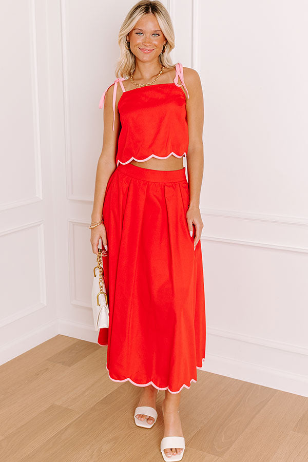 Haute In Here High Waist Midi Skirt Image 4