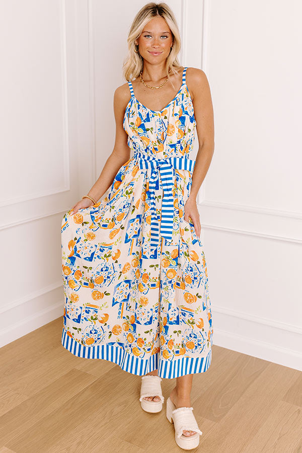 Valencia Vibes Midi Dress Image 4