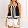Beachside Bliss Linen-Blend Tank Image 1