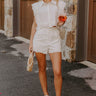 Sweet Lifestyle High Waist Embroidered Shorts Image 1