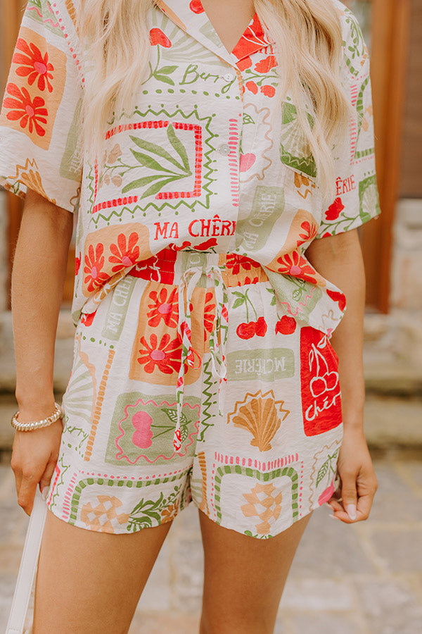 Ma Cherie High Waist Shorts Image 3