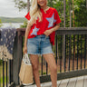 HIDDEN JEAN Bailey High Waist Frayed Shorts Image - 1