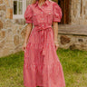 Picnic Date Stripe Midi Dress Image 1