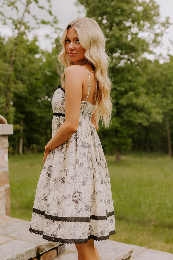 Chateau Stroll Floral Mini Dress Image 5