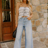 HIDDEN JEAN Nori High Waist Cropped Wide Leg Jean Image 1