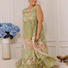 Petal Promenade Tiered Maxi Dress Curves Image - 1