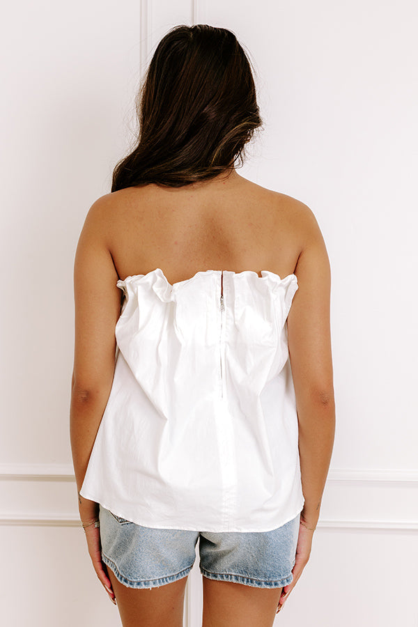 Uptown Views Pleated Top Image 2