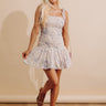 Loire Valley Smocked Mini Dress Image - 1