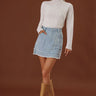 The Wrenly High Waist Mini Skirt Image - 1